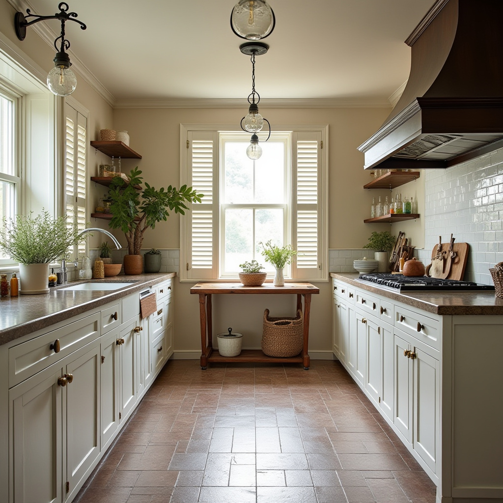 boho cottage kitchen 35