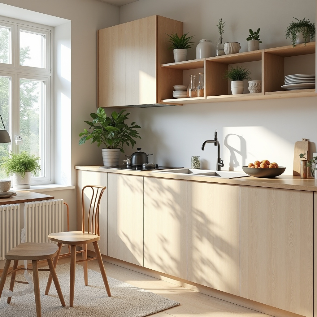 boho cottagecore kitchen 12