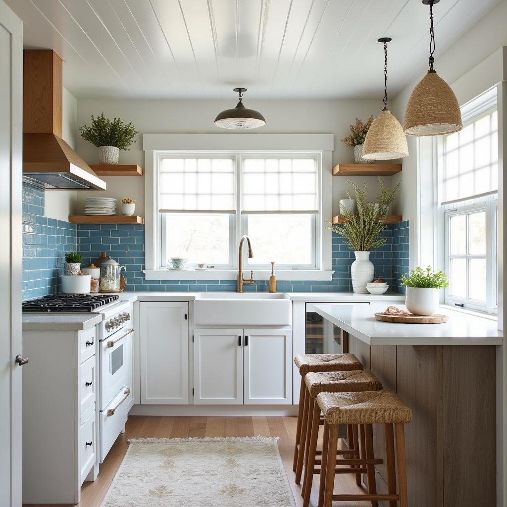 boho cottagecore kitchen 16