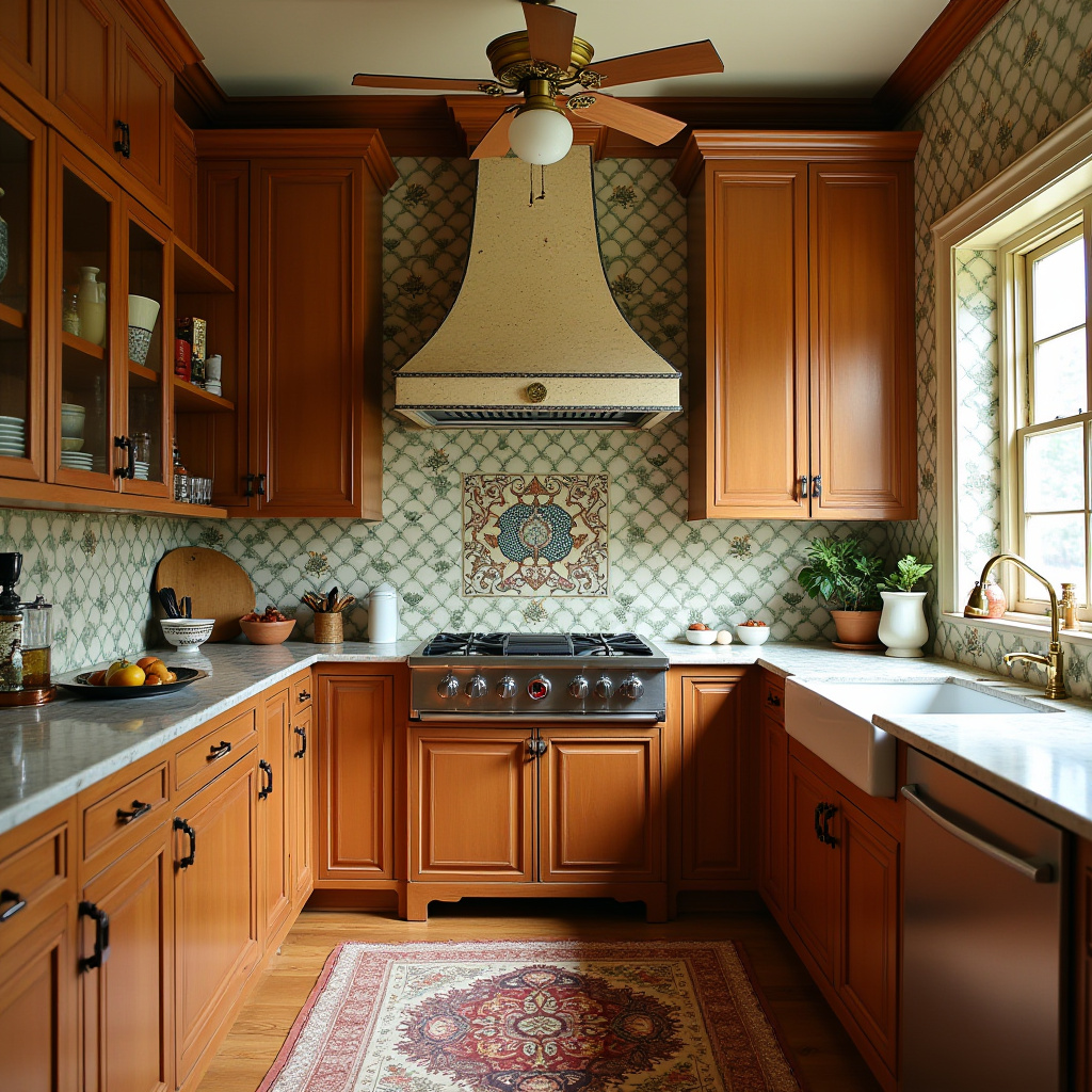 boho cottagecore kitchen 17