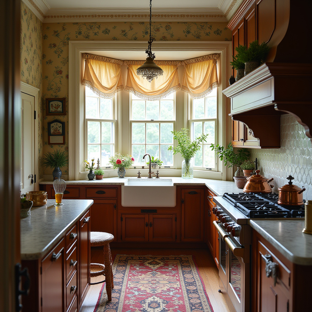 boho cottagecore kitchen 21