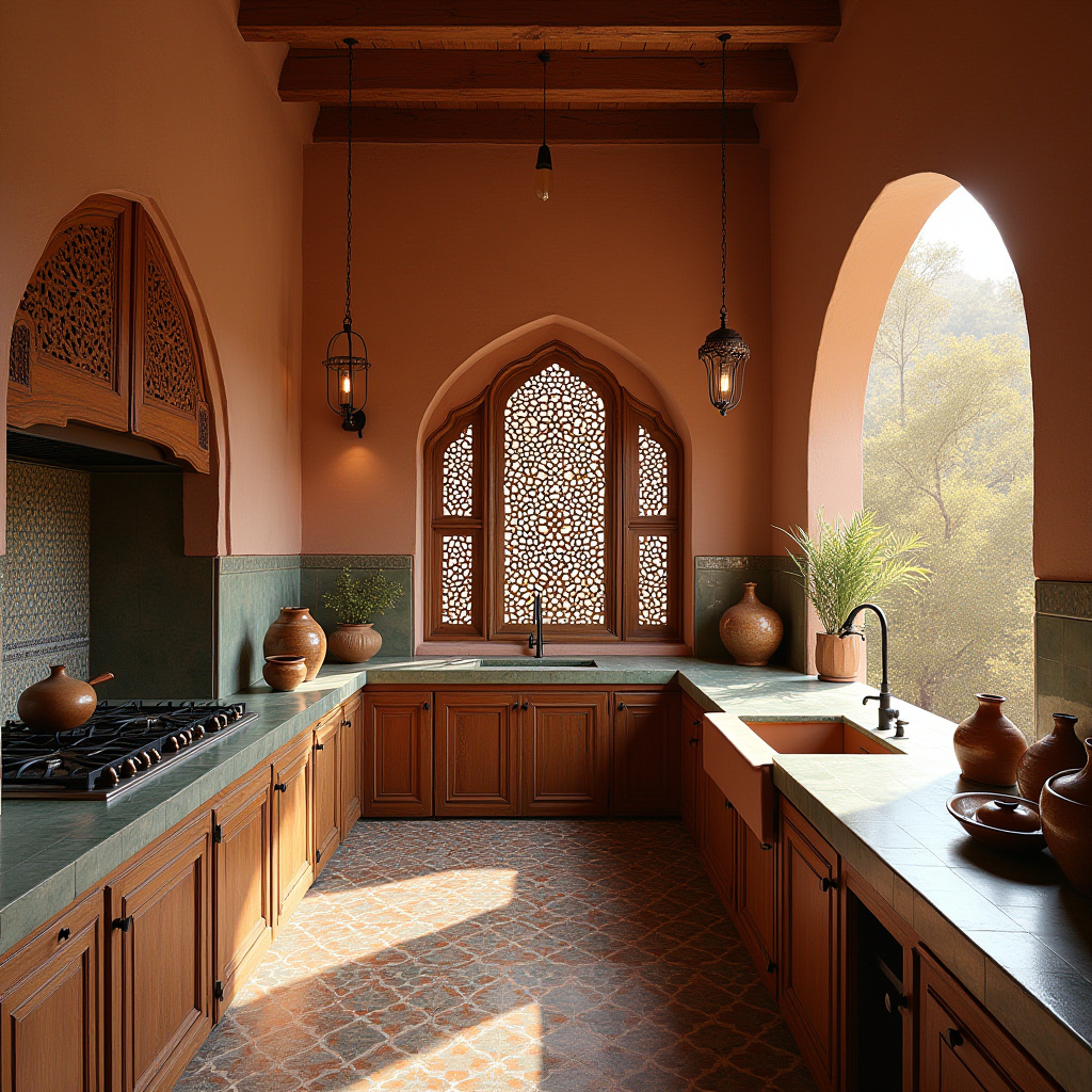 boho cottagecore kitchen 23