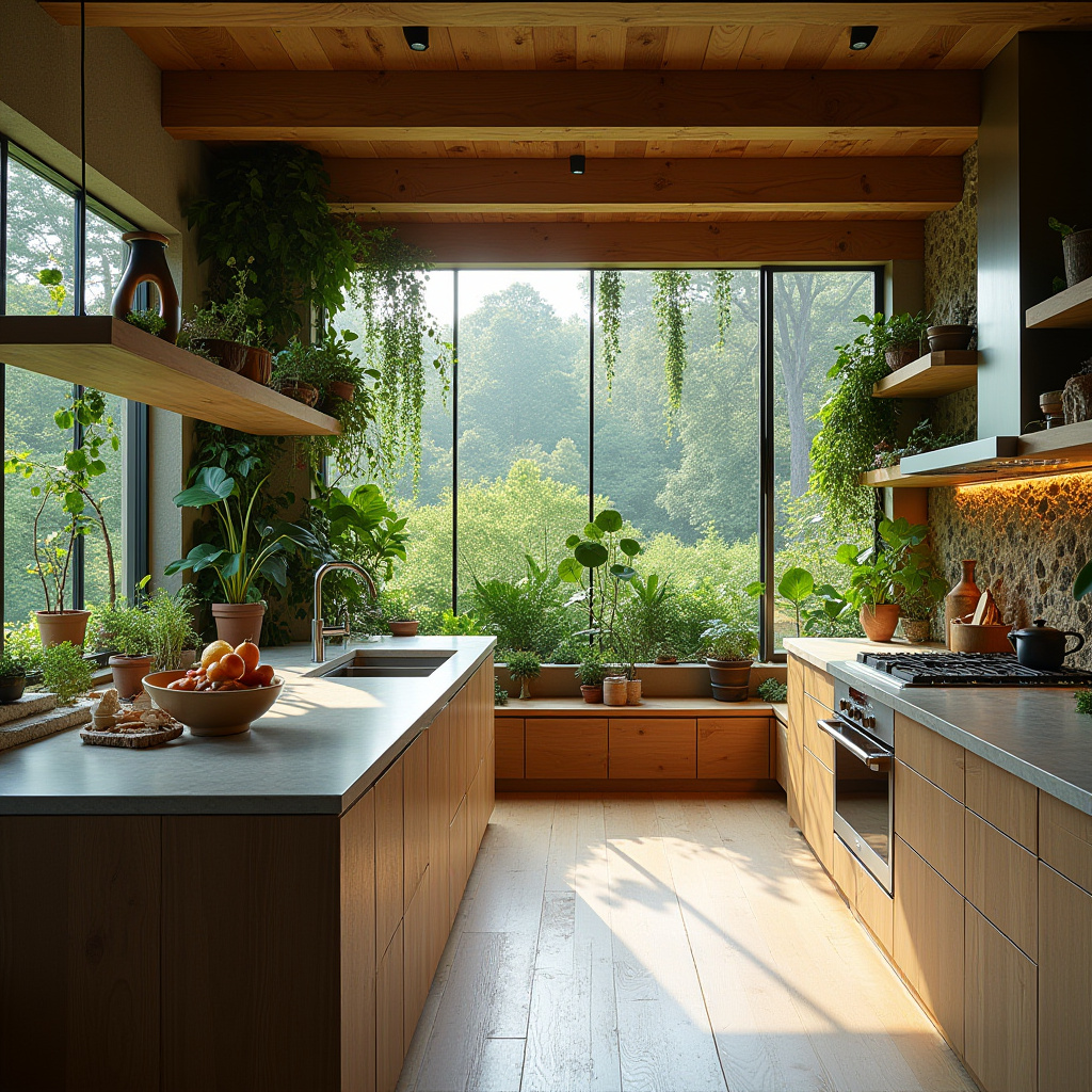 boho cottagecore kitchen 27