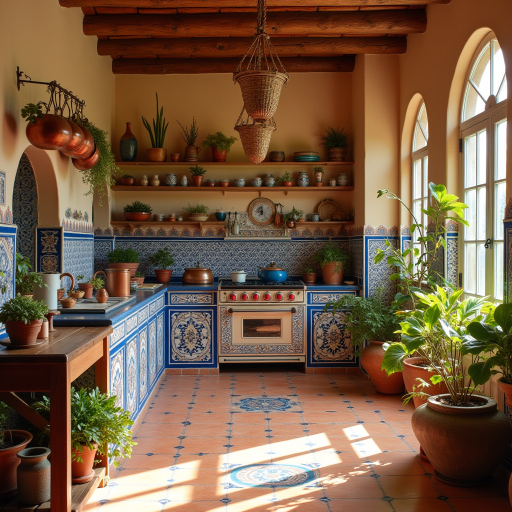 boho cottagecore kitchen 33