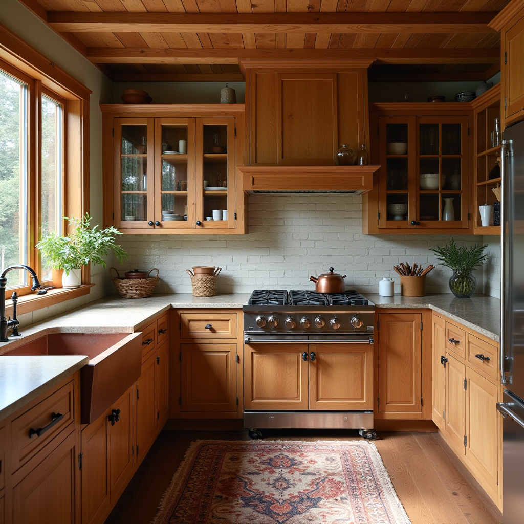 boho cottagecore kitchen 36