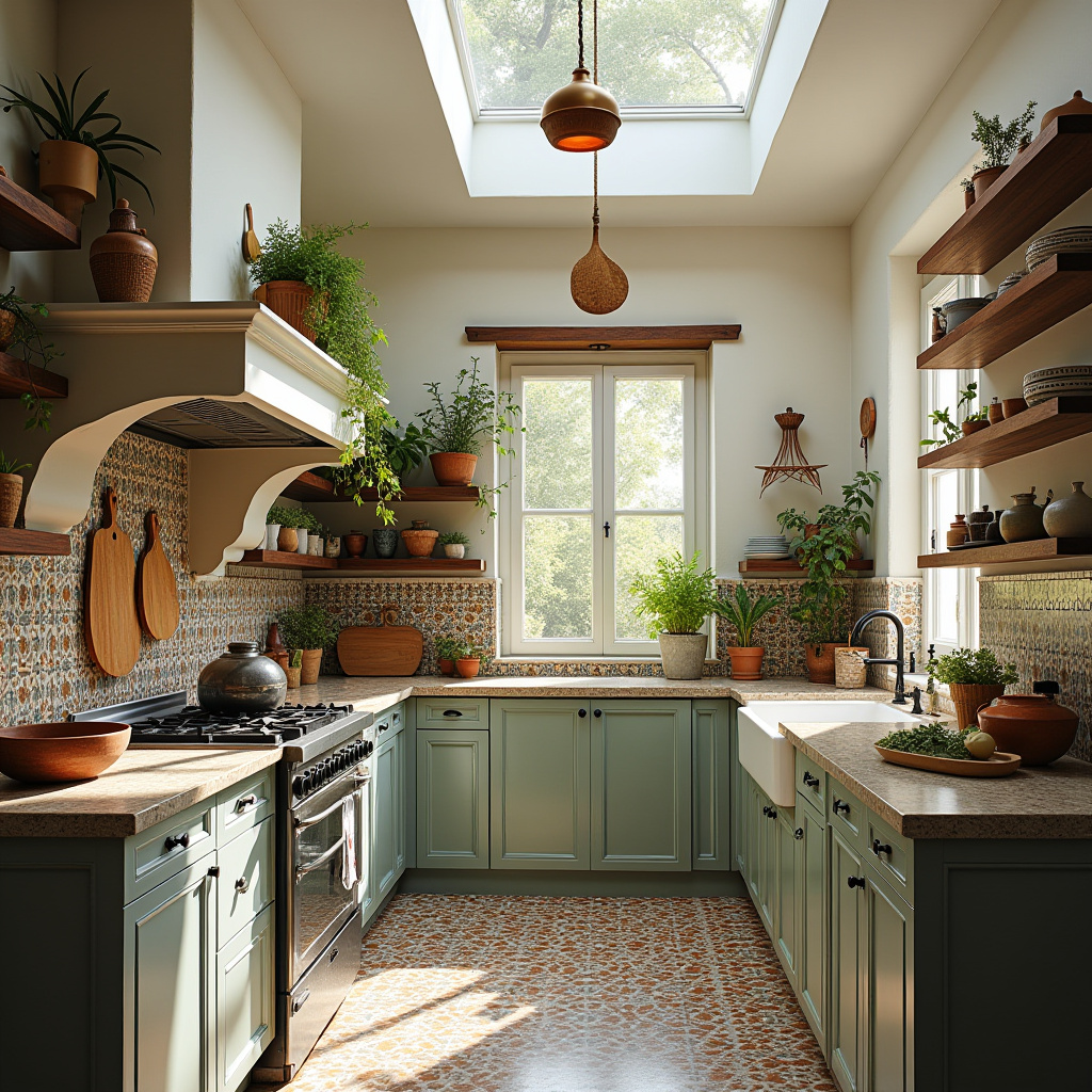 boho cottagecore kitchen 5