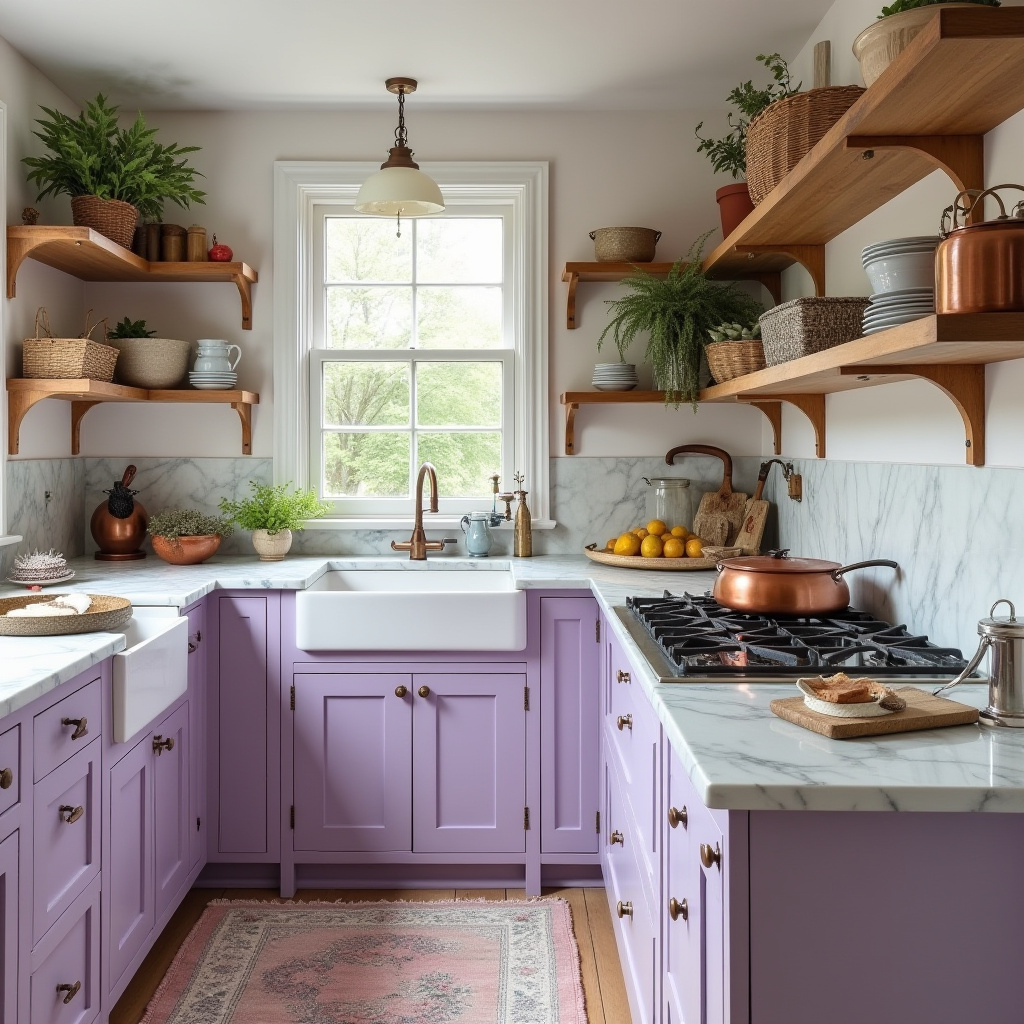 boho cottagecore kitchen 7