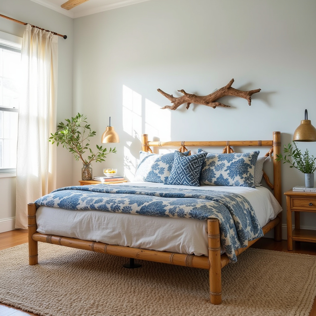 boho country bedroom 10