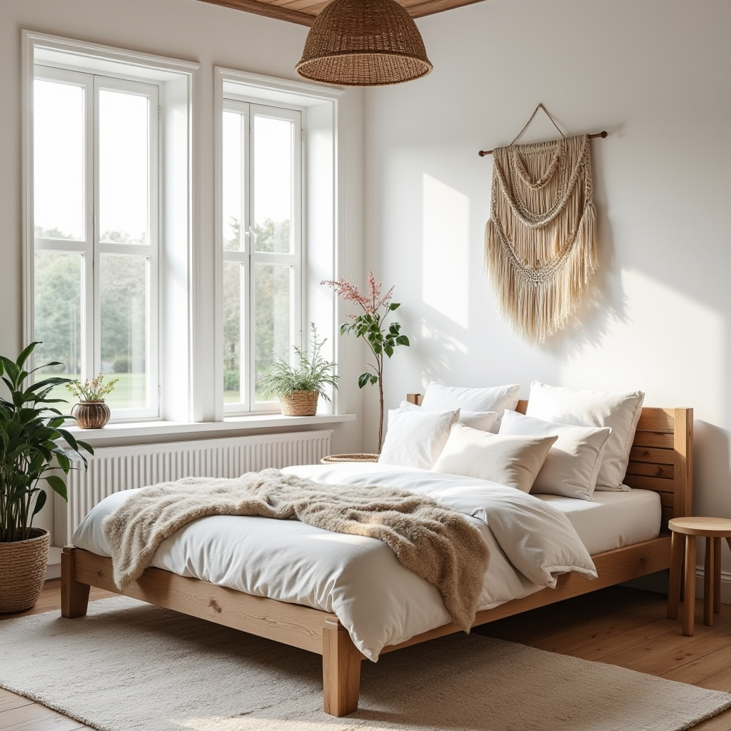boho country bedroom 12