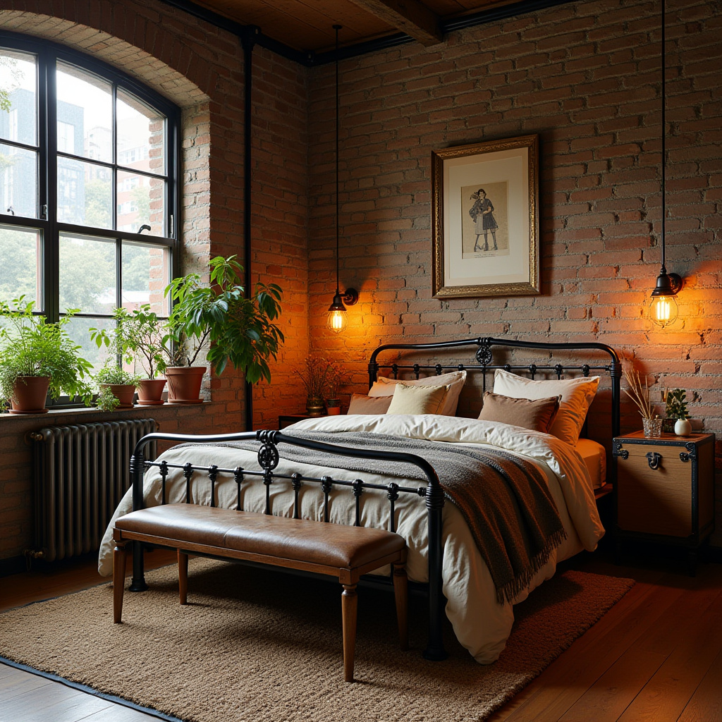 boho country bedroom 14