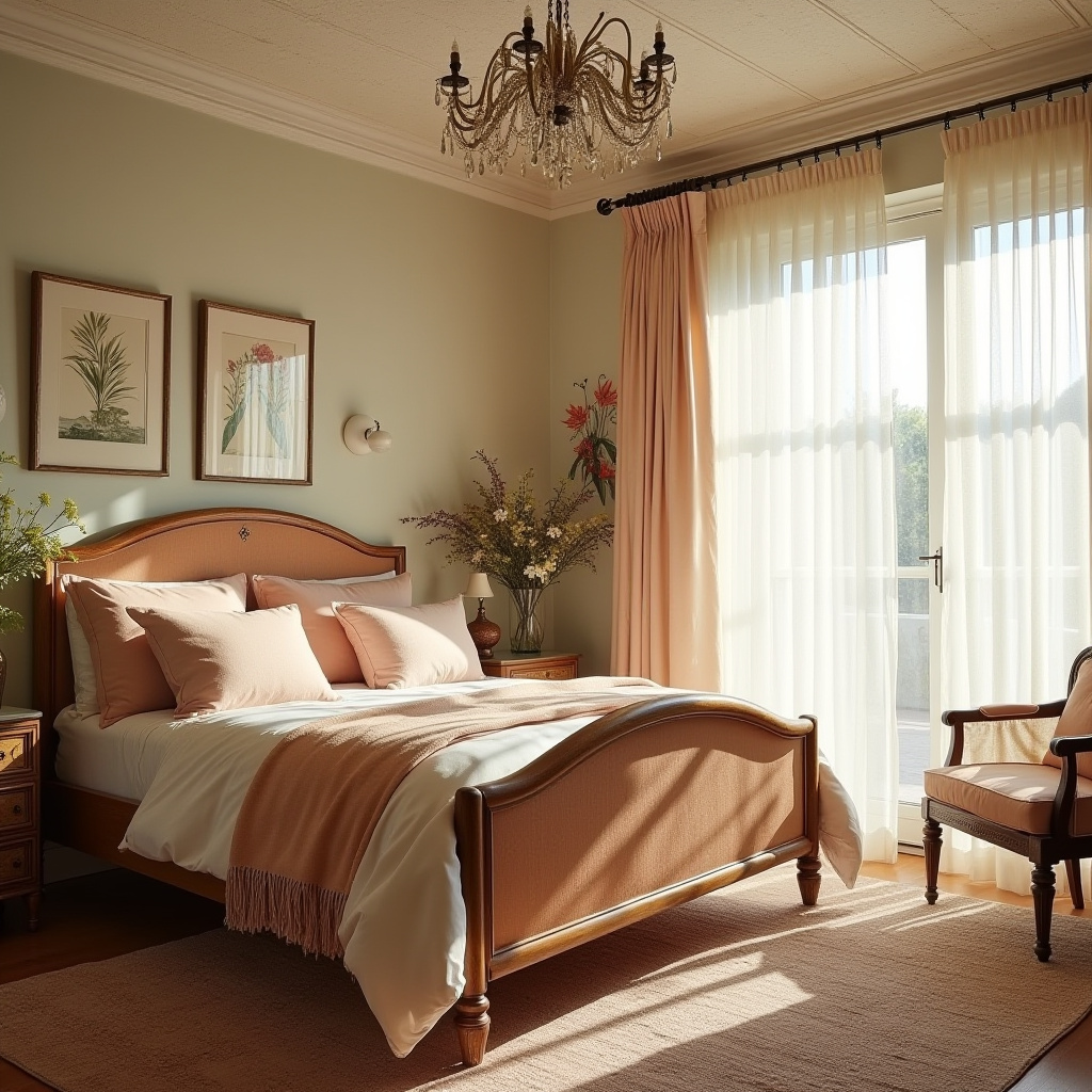 boho country bedroom 28