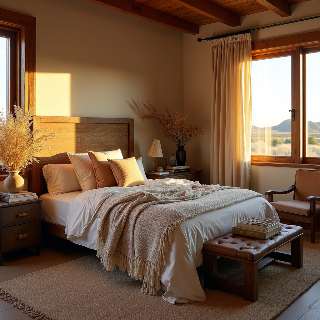 boho country bedroom 4