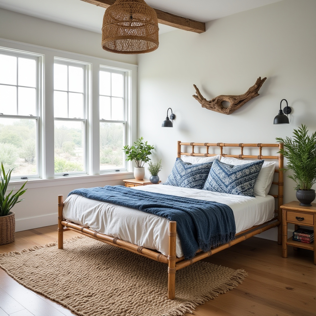 boho country bedroom 9