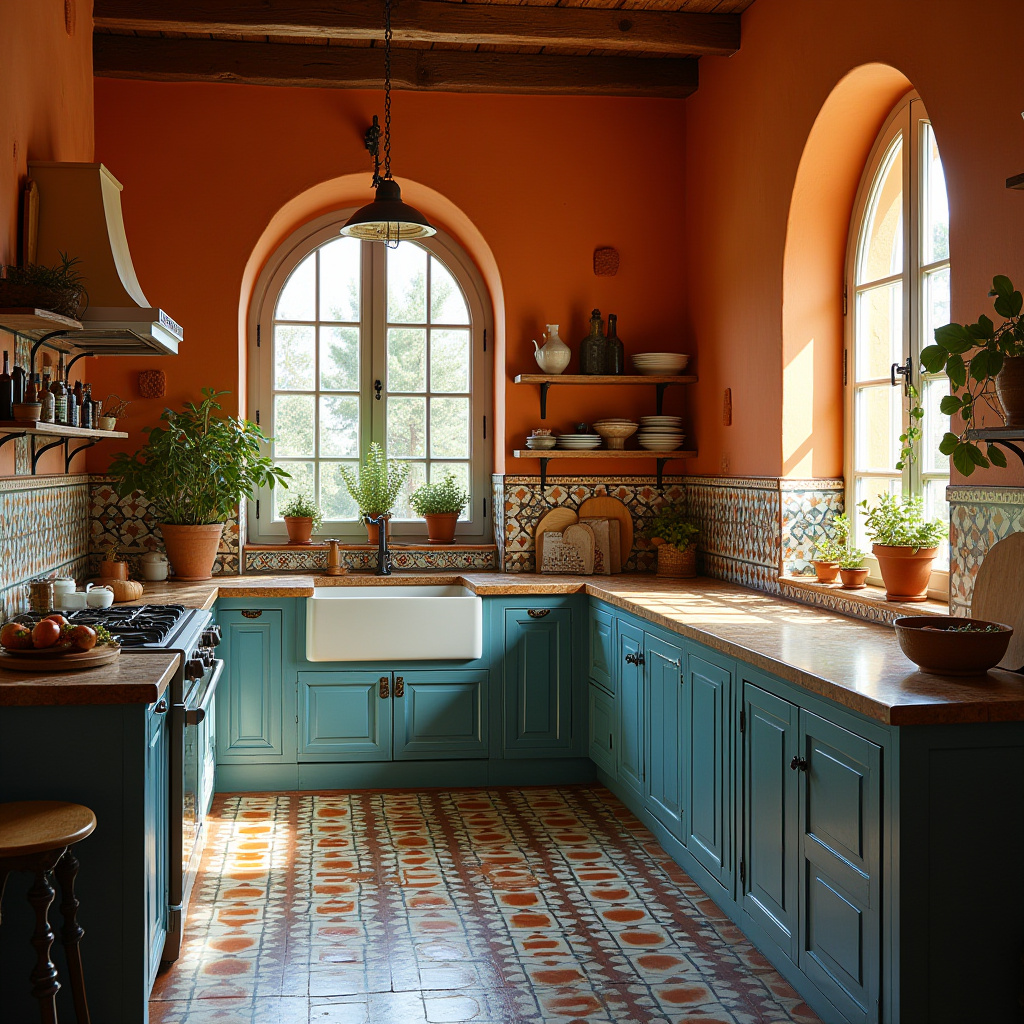 boho country kitchen 10