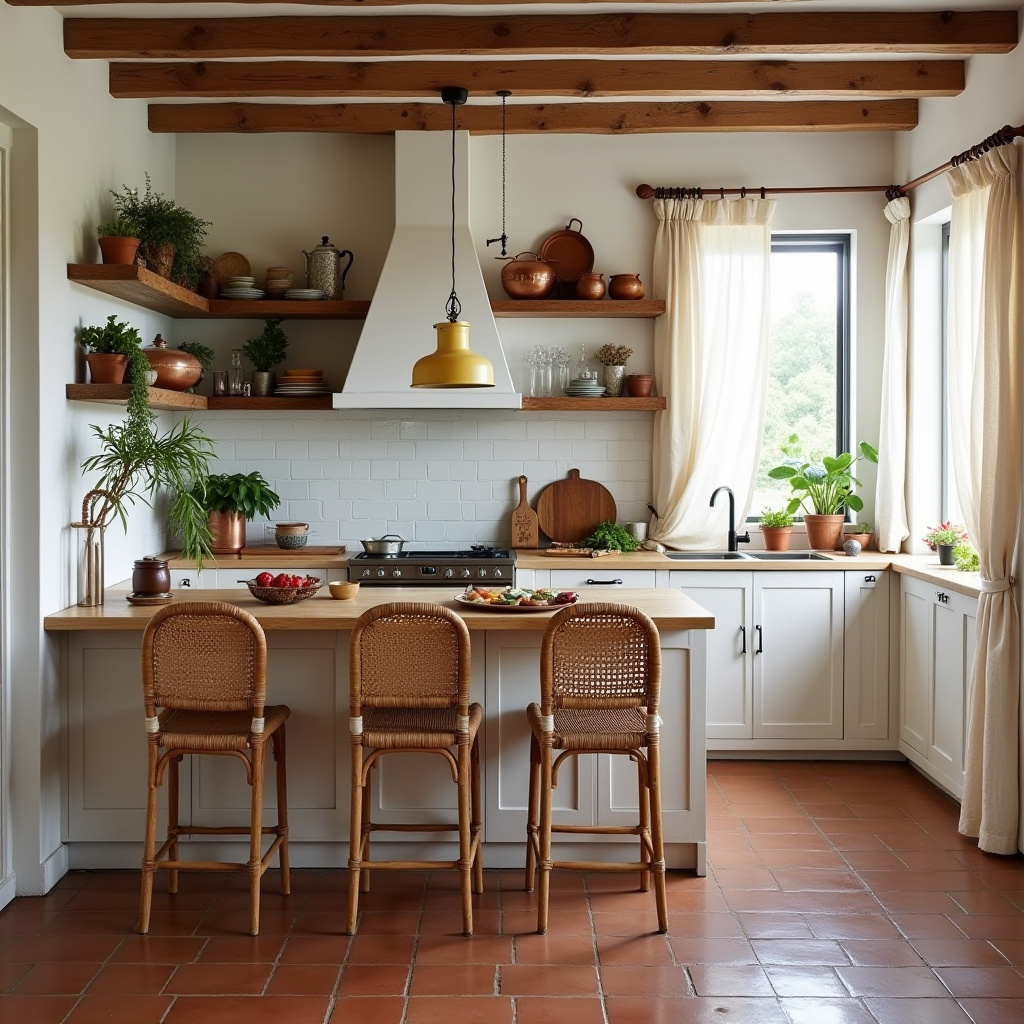 boho country kitchen 2