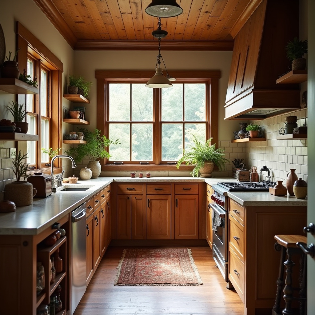 boho country kitchen 25