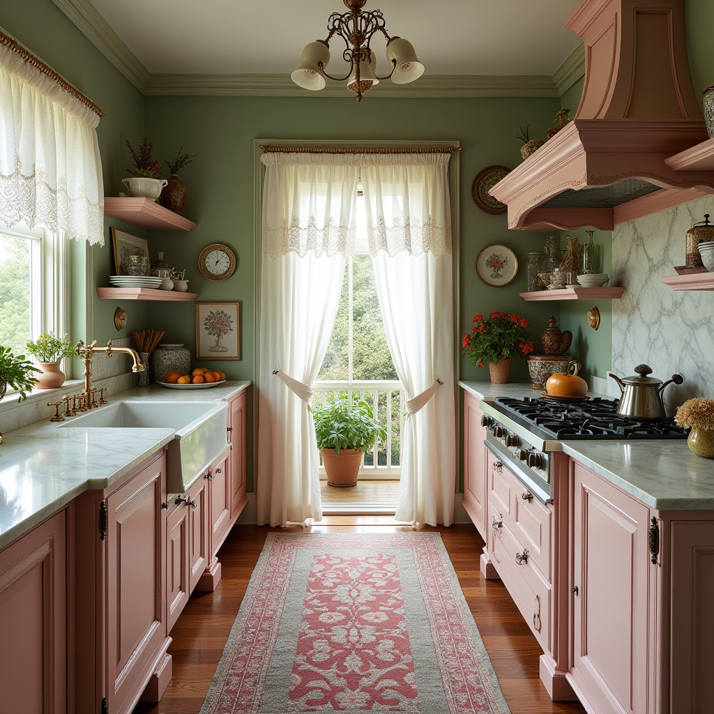boho country kitchen 28