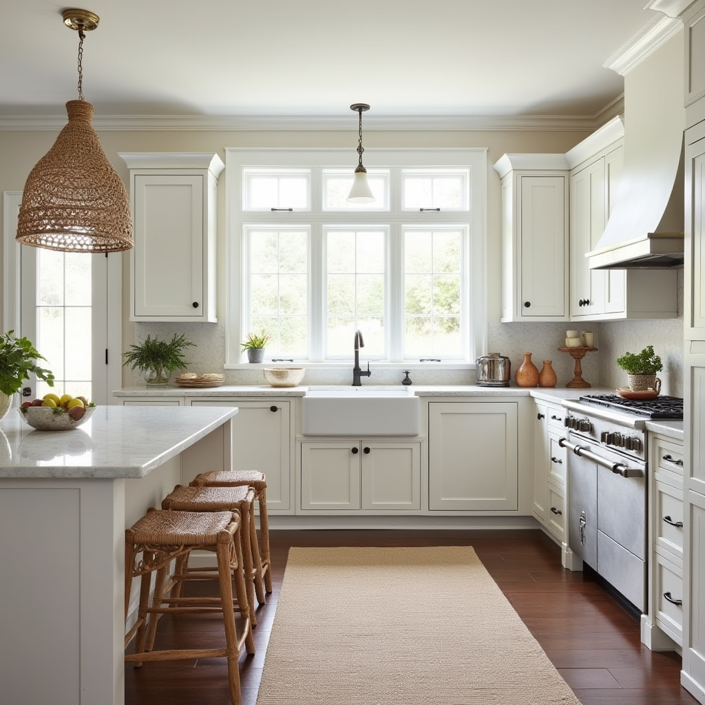 boho country kitchen 31