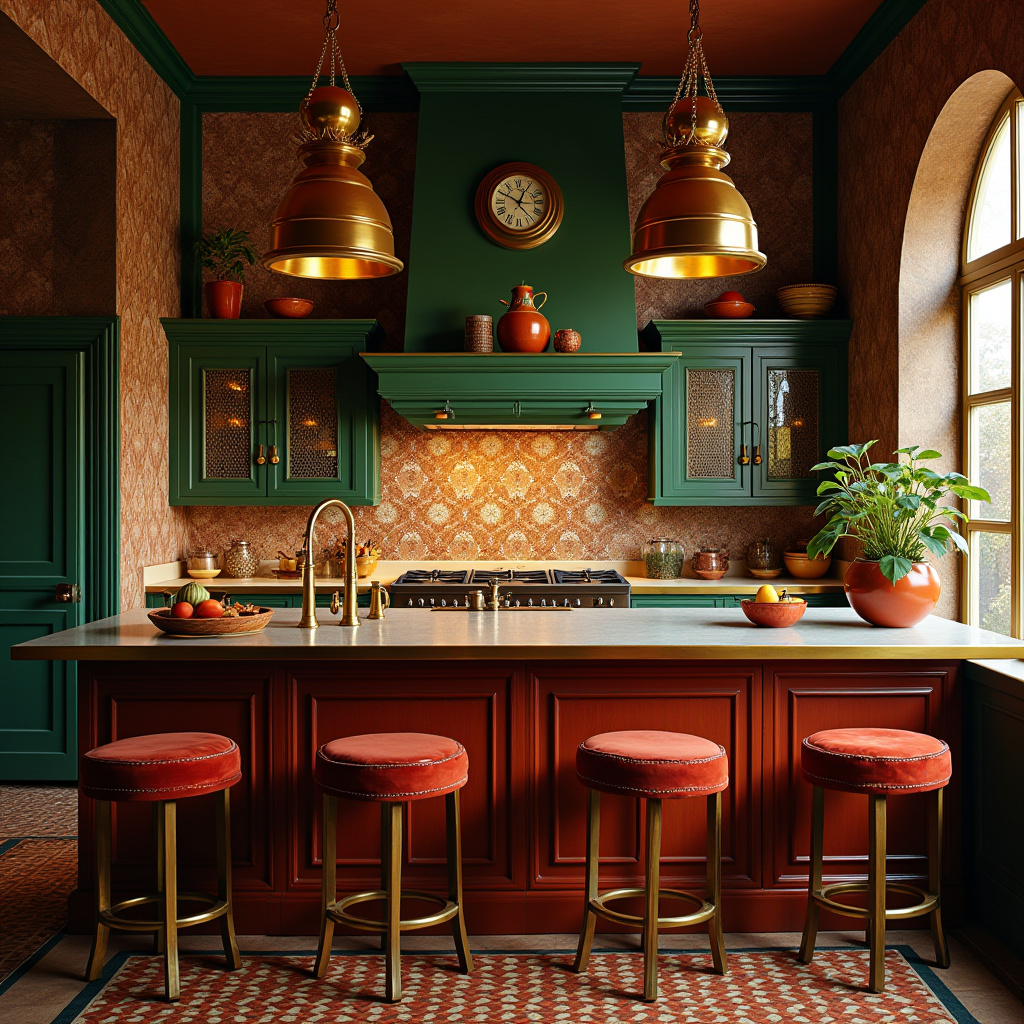 boho country kitchen 37