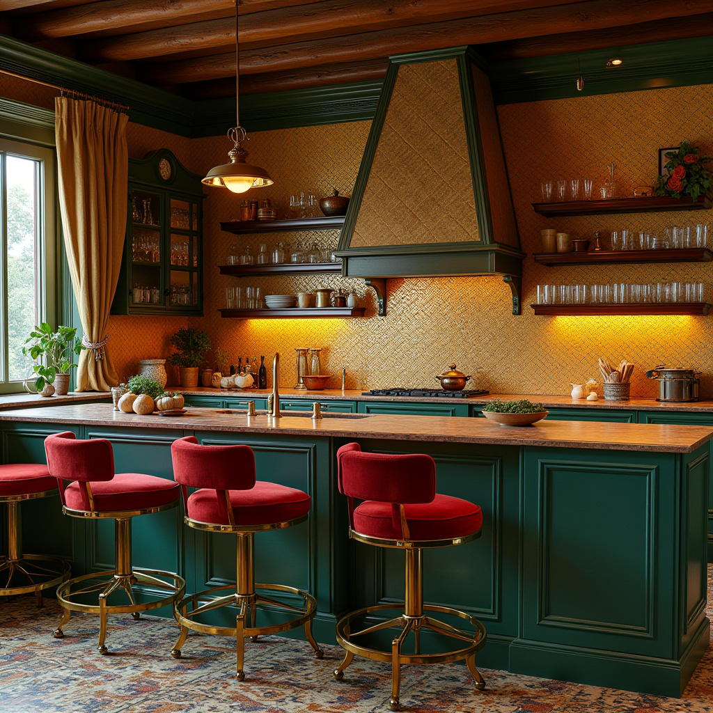 boho country kitchen 38