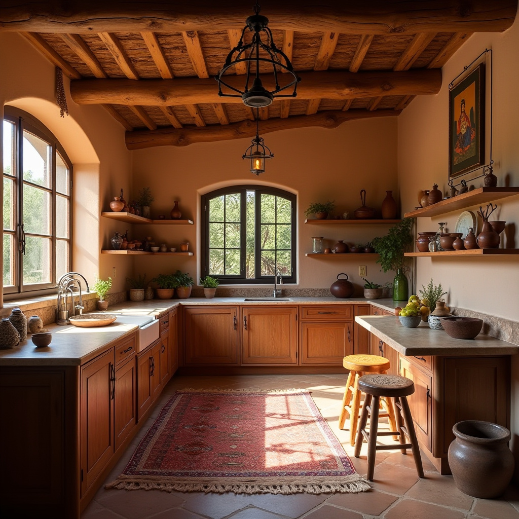 boho country kitchen 6