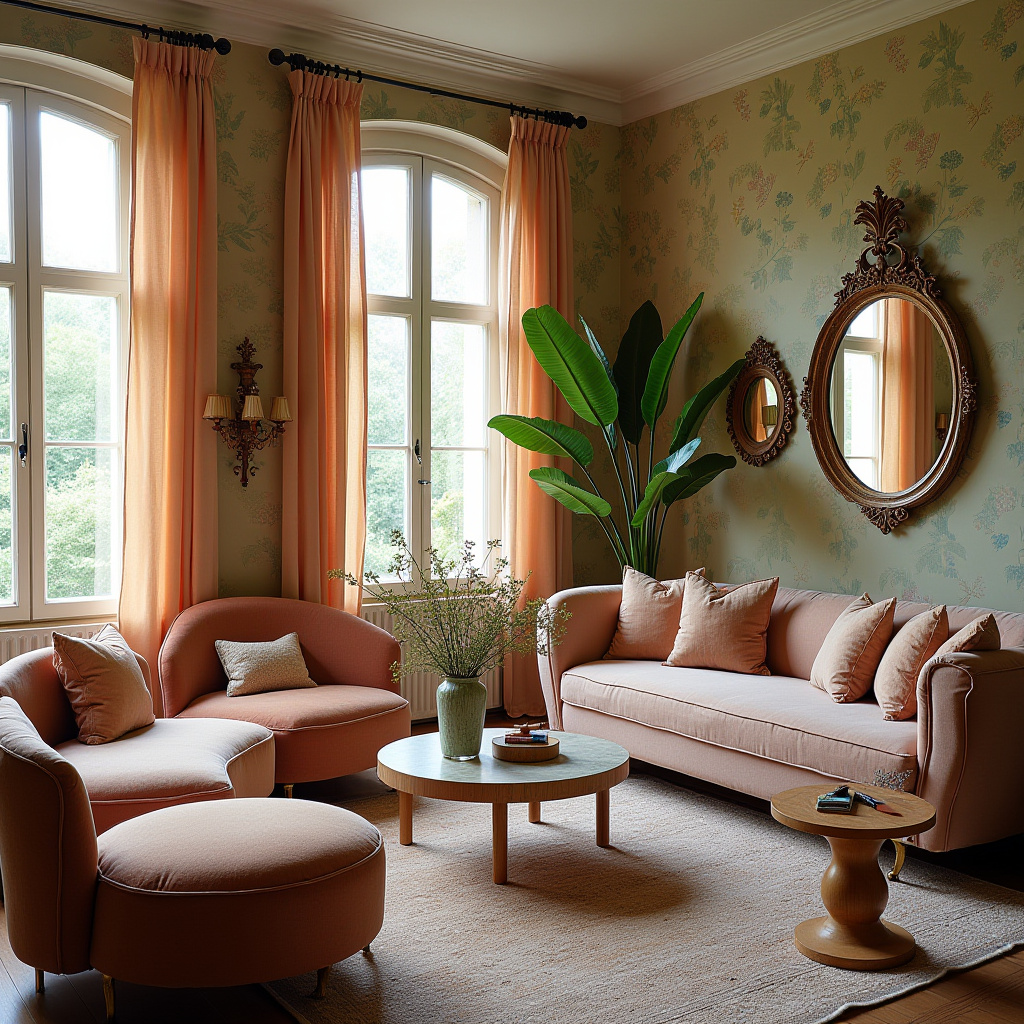 boho curtains living room 22