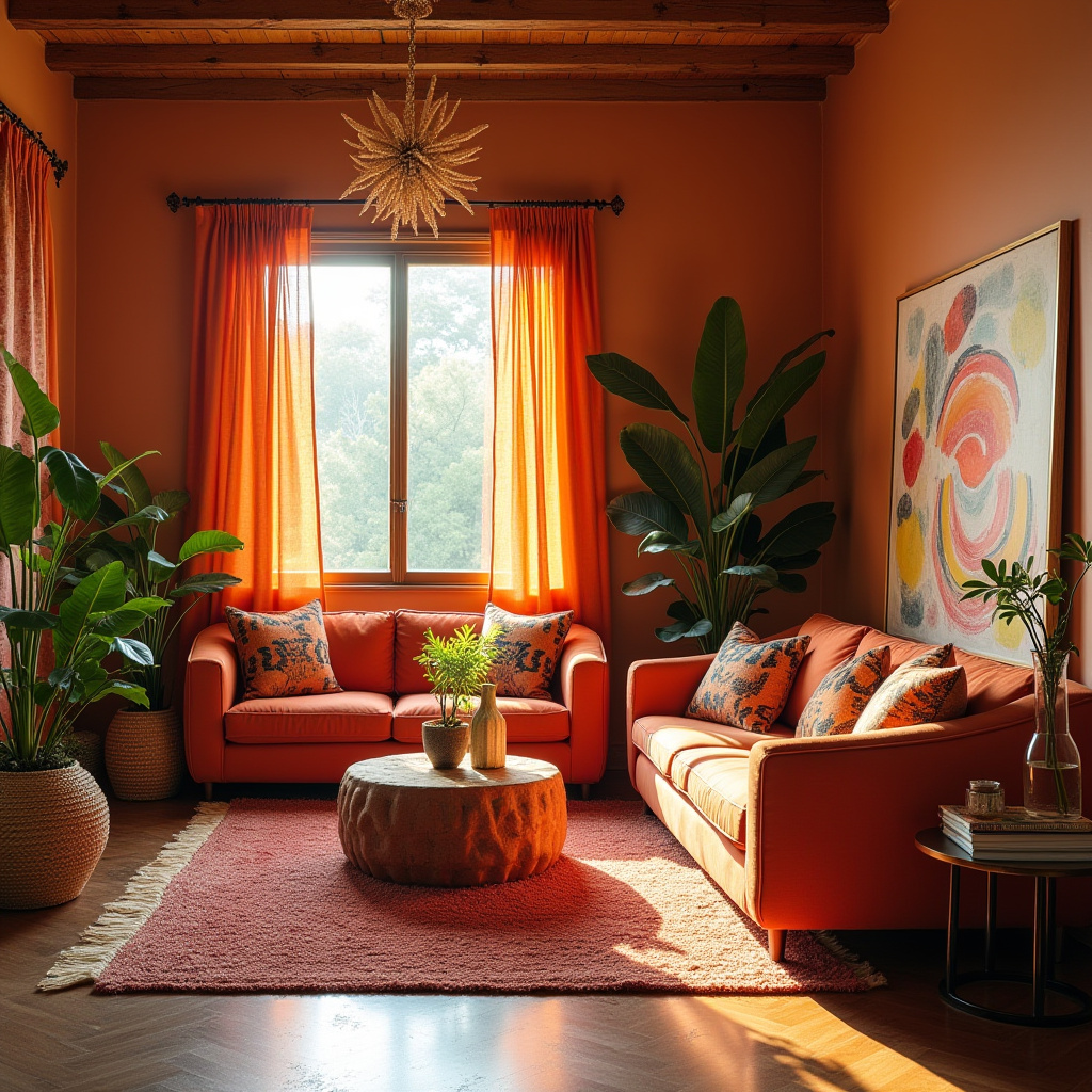 boho curtains living room 32