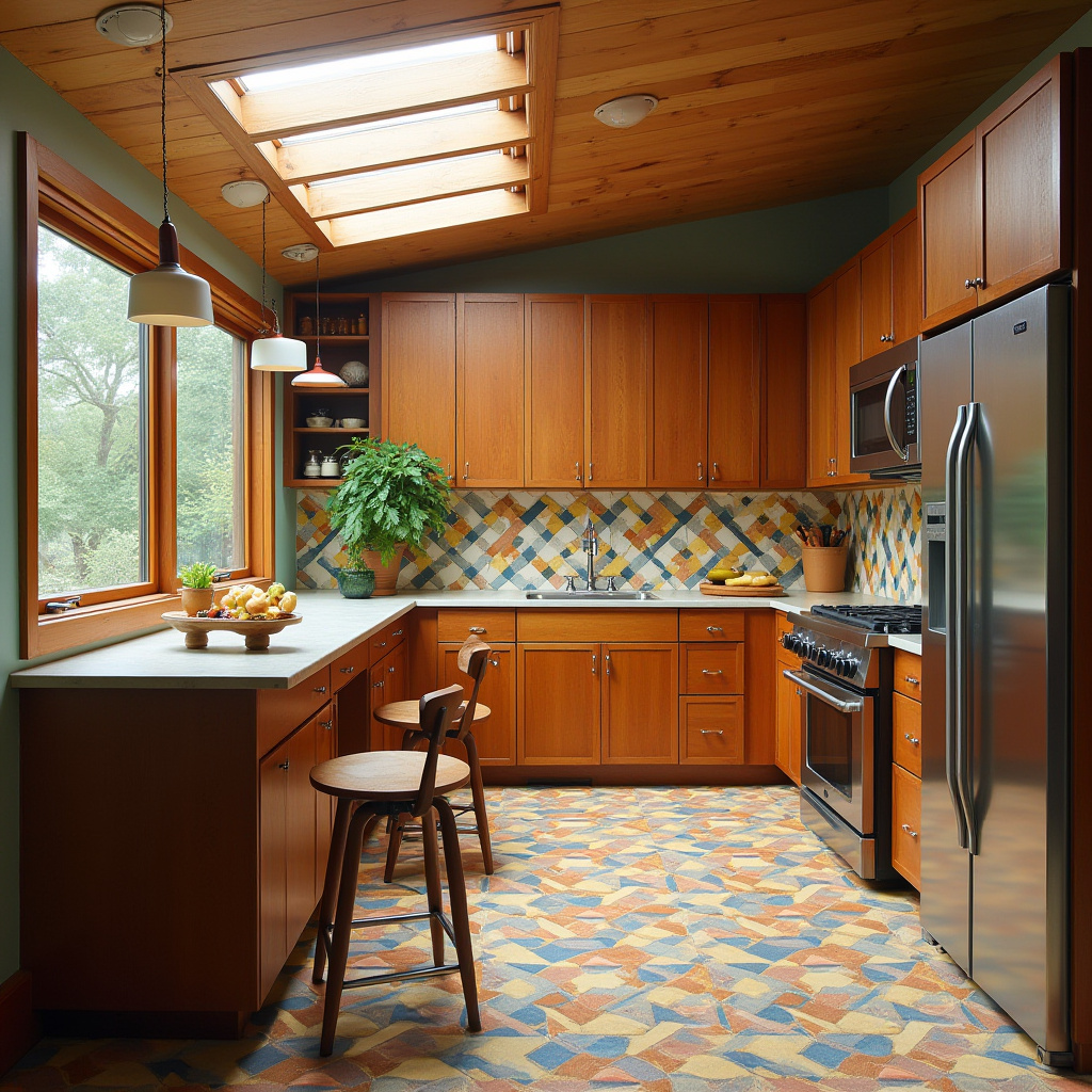boho eclectic kitchen 19
