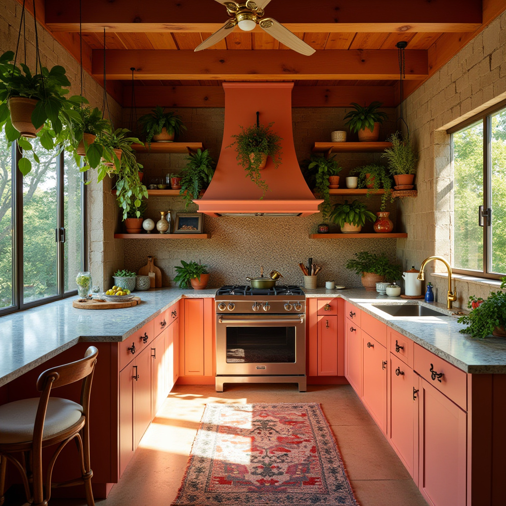 boho eclectic kitchen 5
