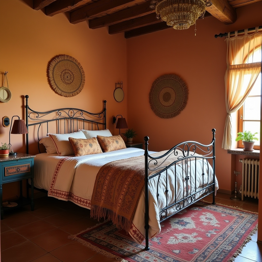 boho farmhouse bedroom 11