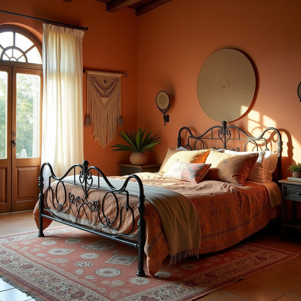 boho farmhouse bedroom 12