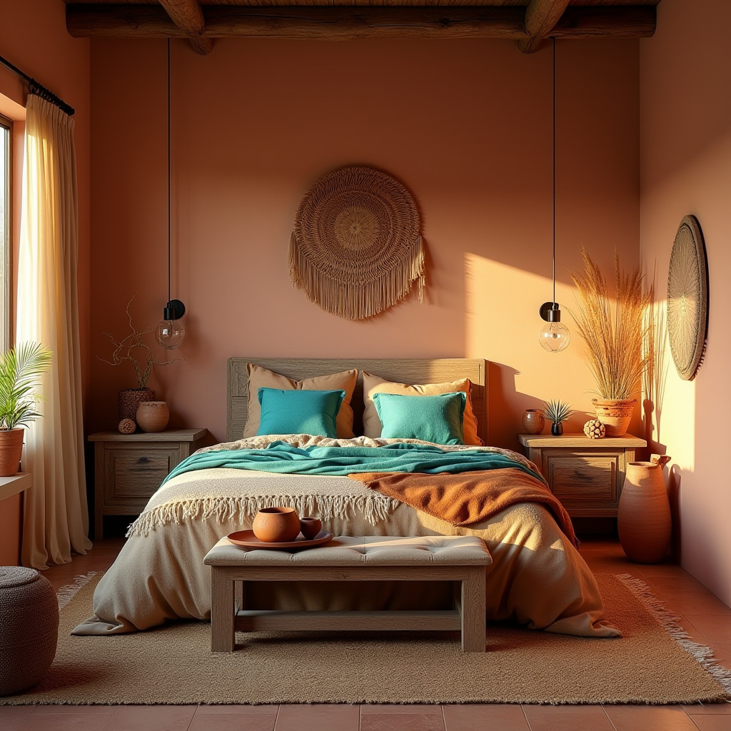 boho farmhouse bedroom 32