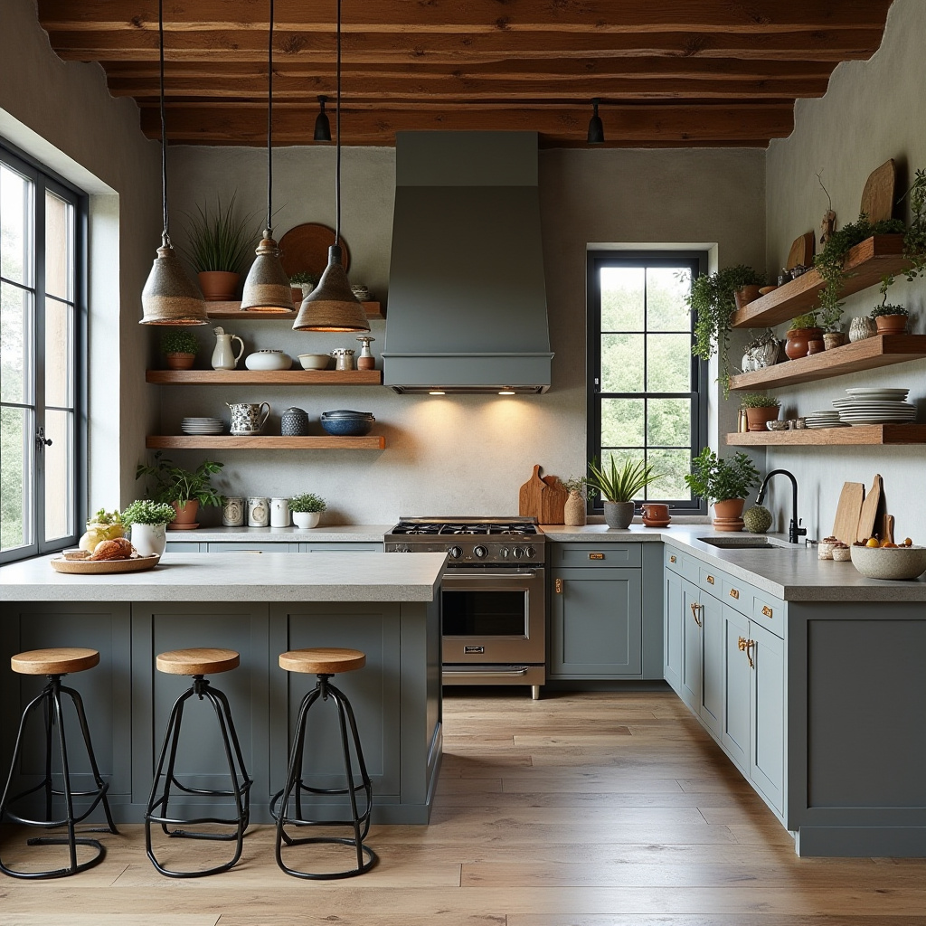 boho farmhouse decor kitchen 12
