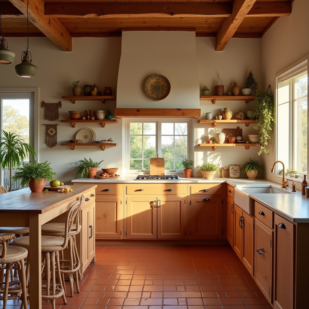 boho farmhouse decor kitchen 22