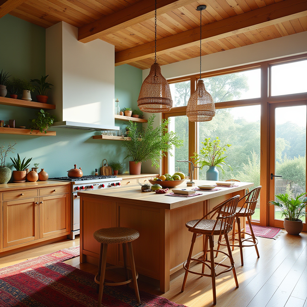 boho farmhouse decor kitchen 27