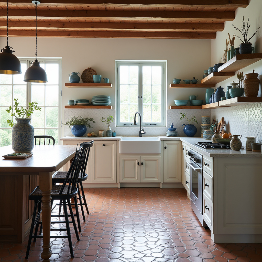 boho farmhouse decor kitchen 34
