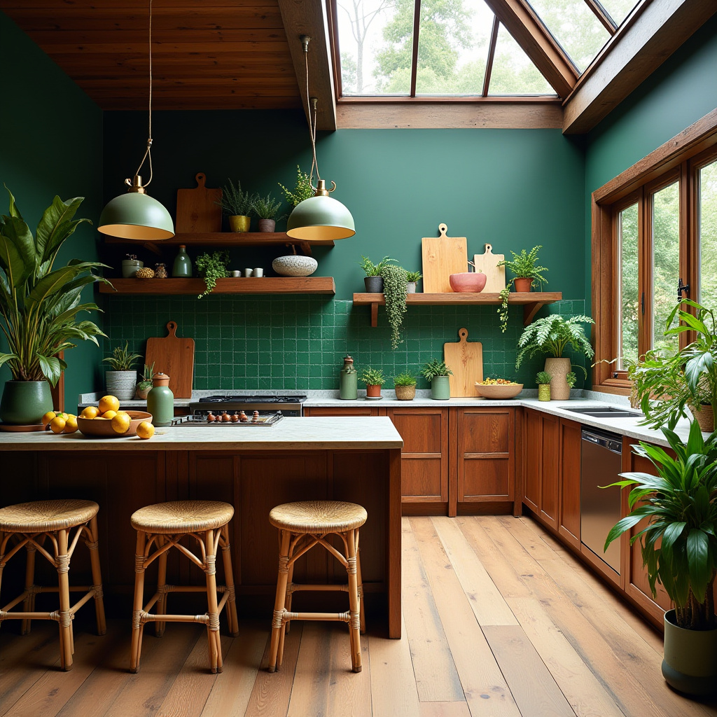 boho farmhouse decor kitchen 38
