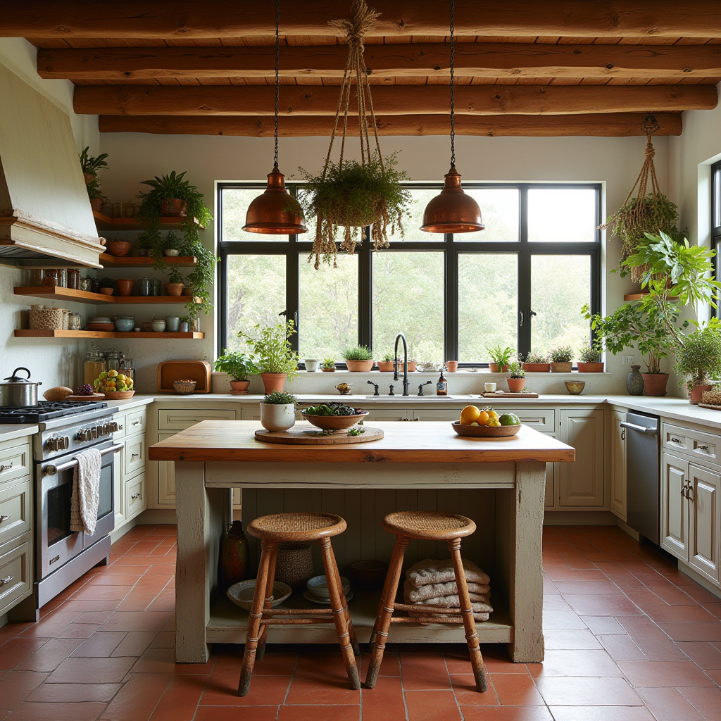 boho farmhouse decor kitchen 4