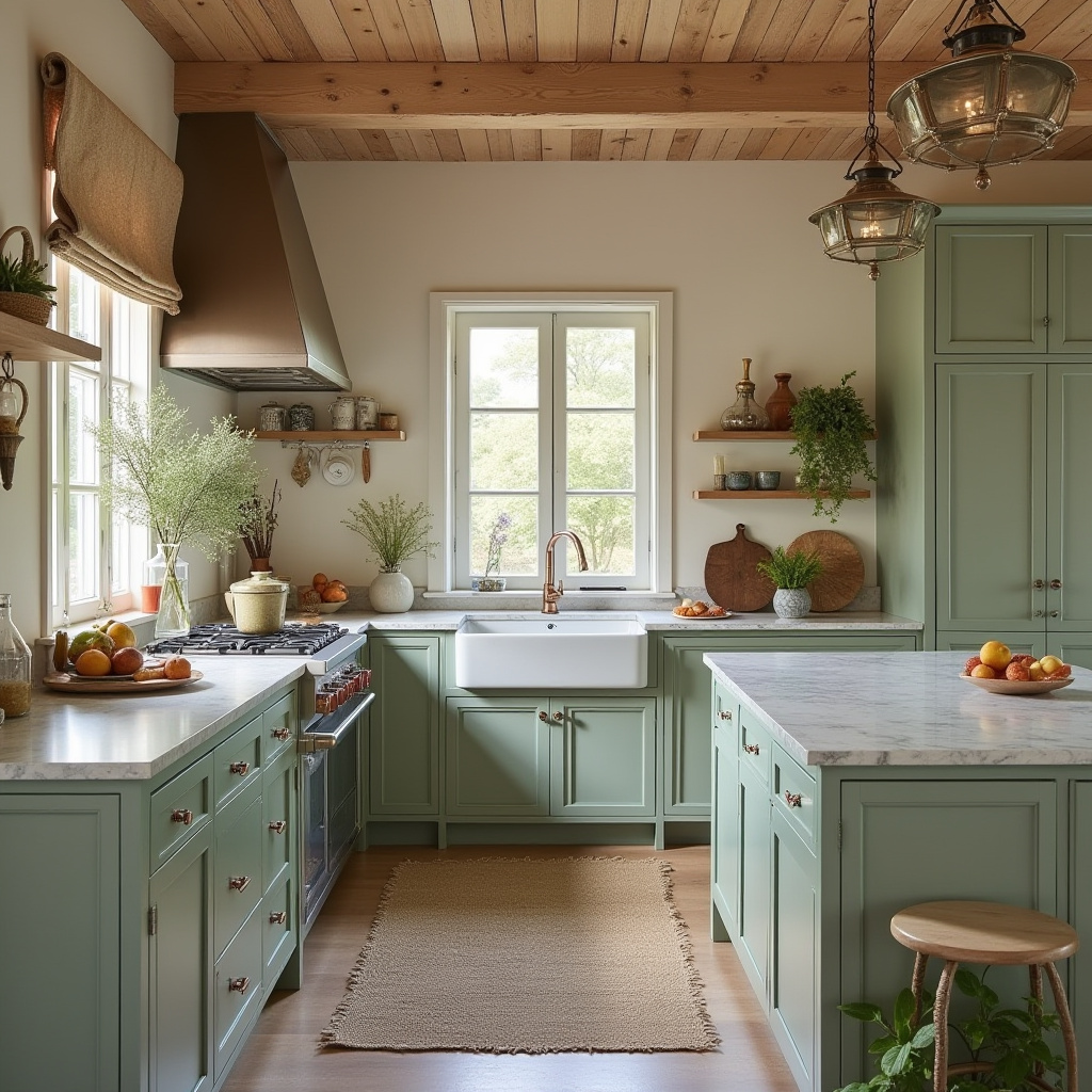 boho farmhouse kitchen 12
