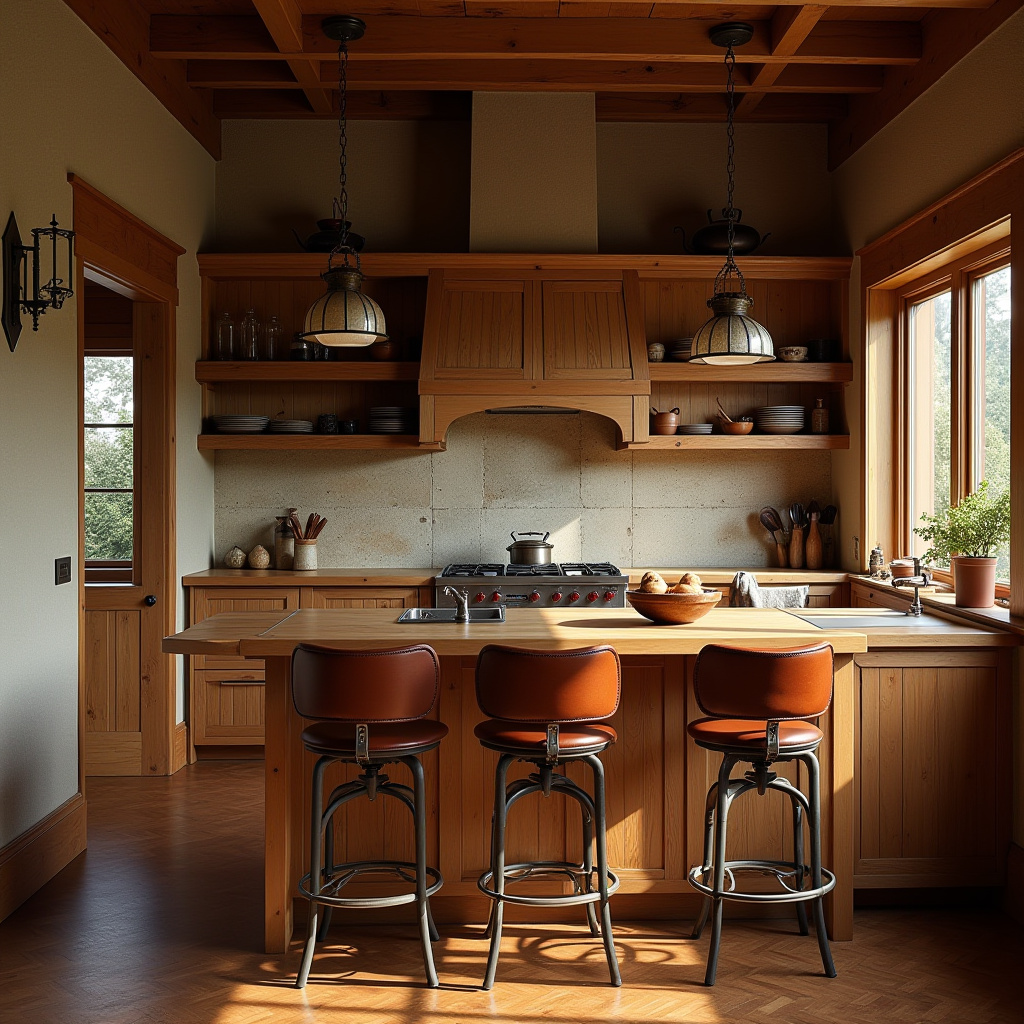 boho farmhouse kitchen 15