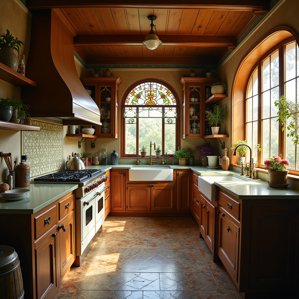 boho farmhouse kitchen 18