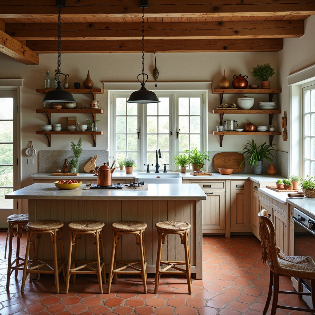boho farmhouse kitchen 2
