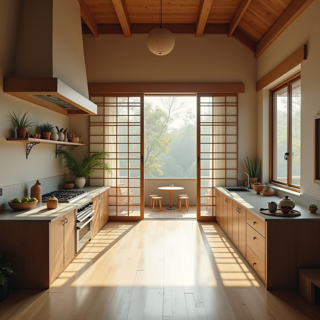 boho farmhouse kitchen 32