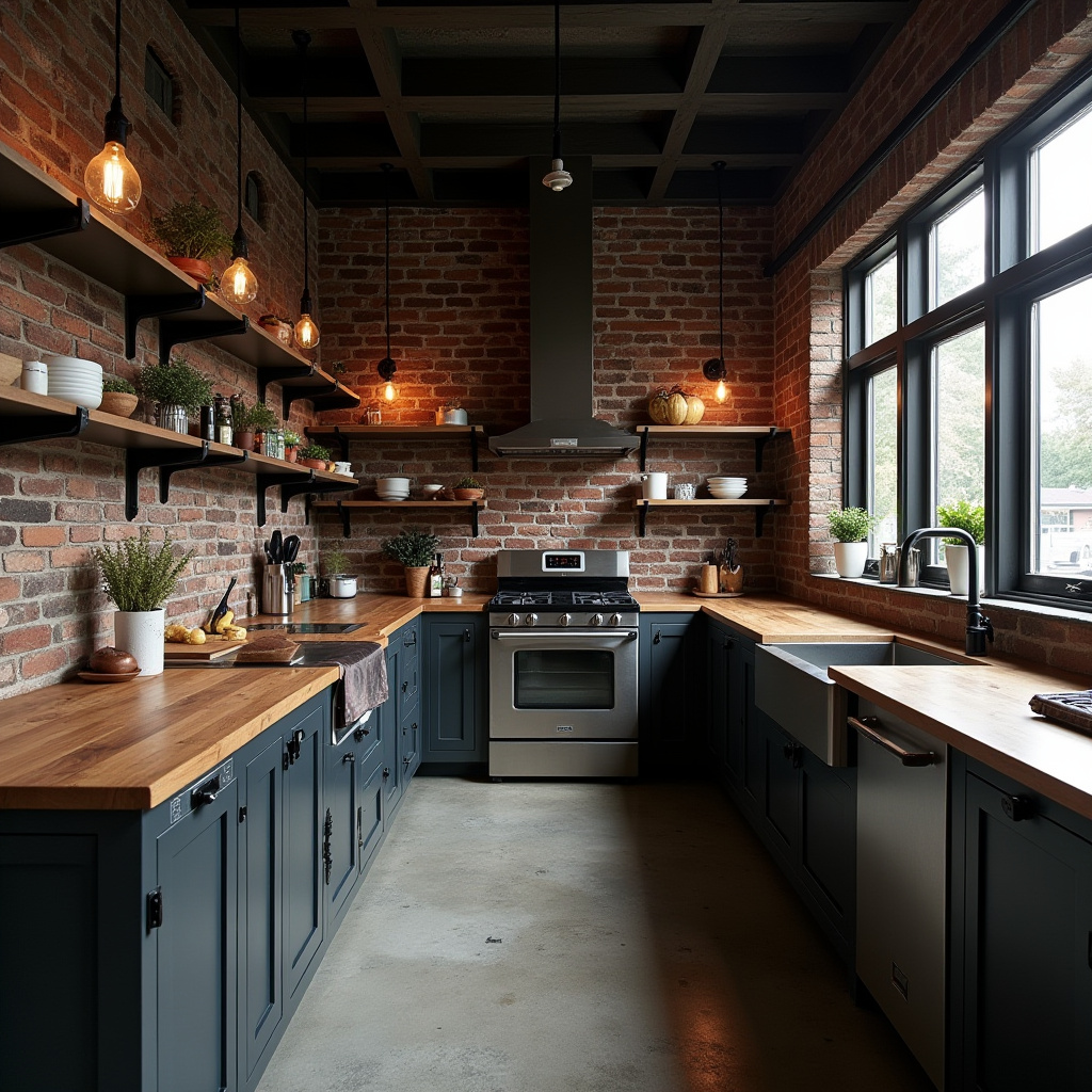 boho farmhouse kitchen 35