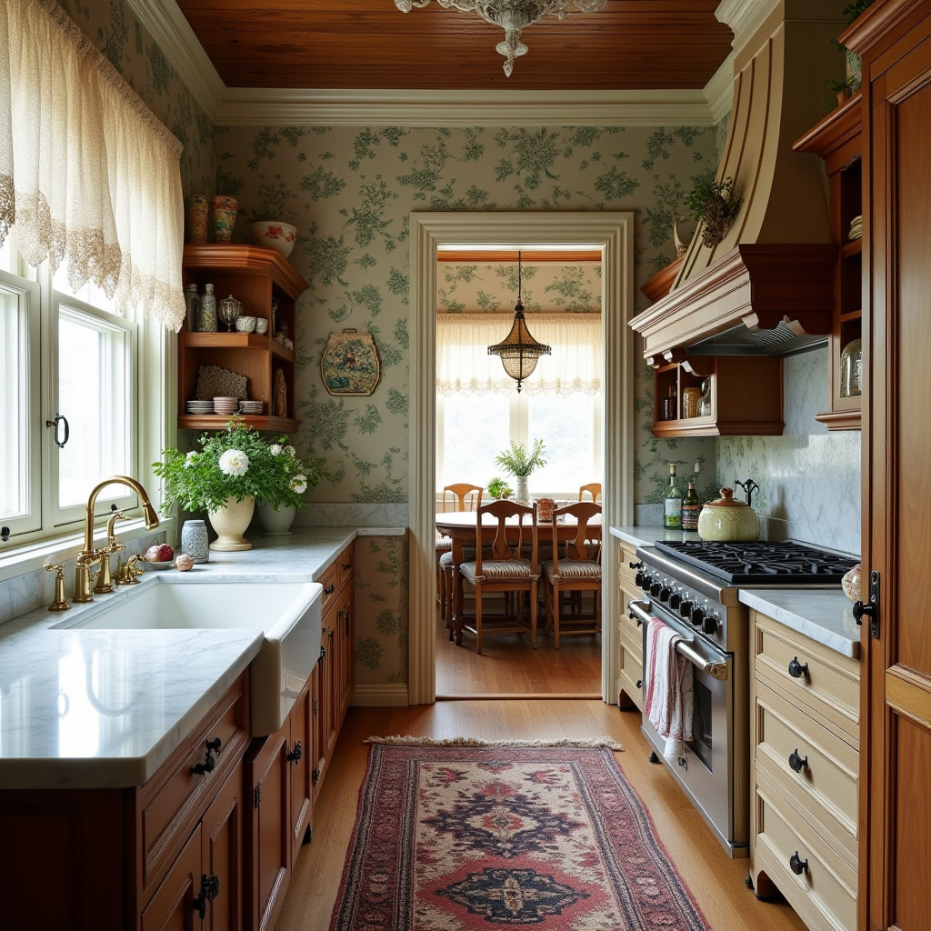boho farmhouse kitchen 38