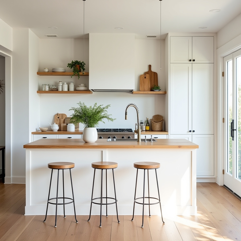 boho farmhouse kitchen 39