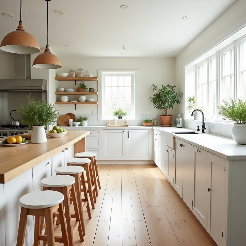 boho farmhouse kitchen 40