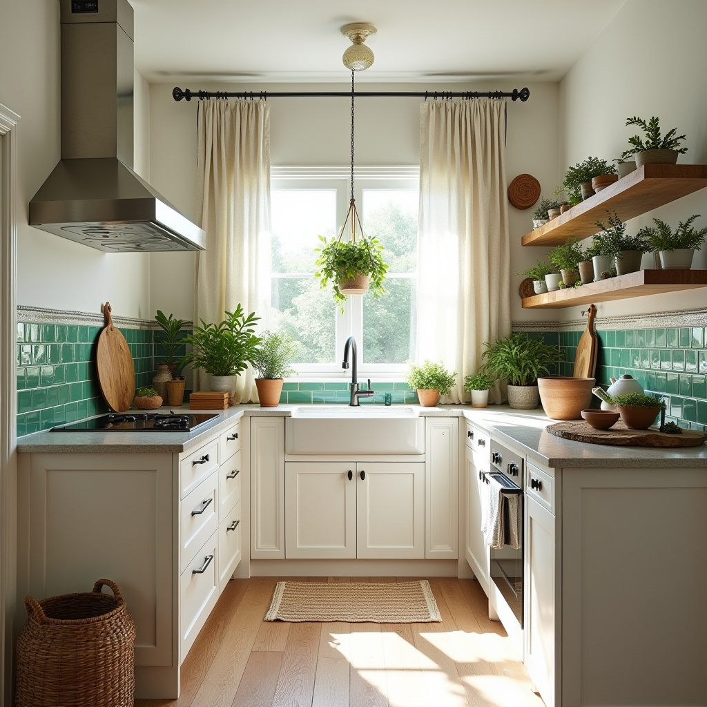 boho farmhouse kitchen 5