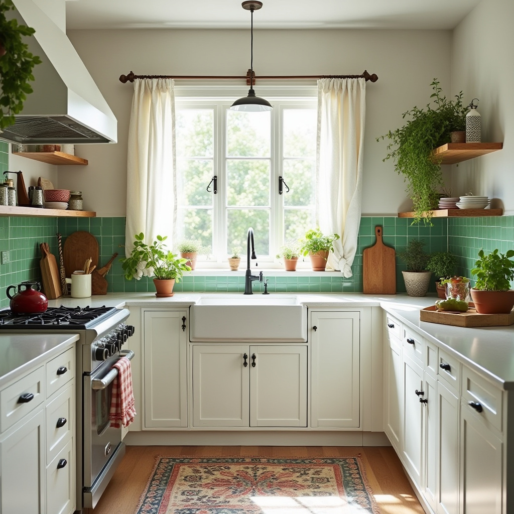 boho farmhouse kitchen 6