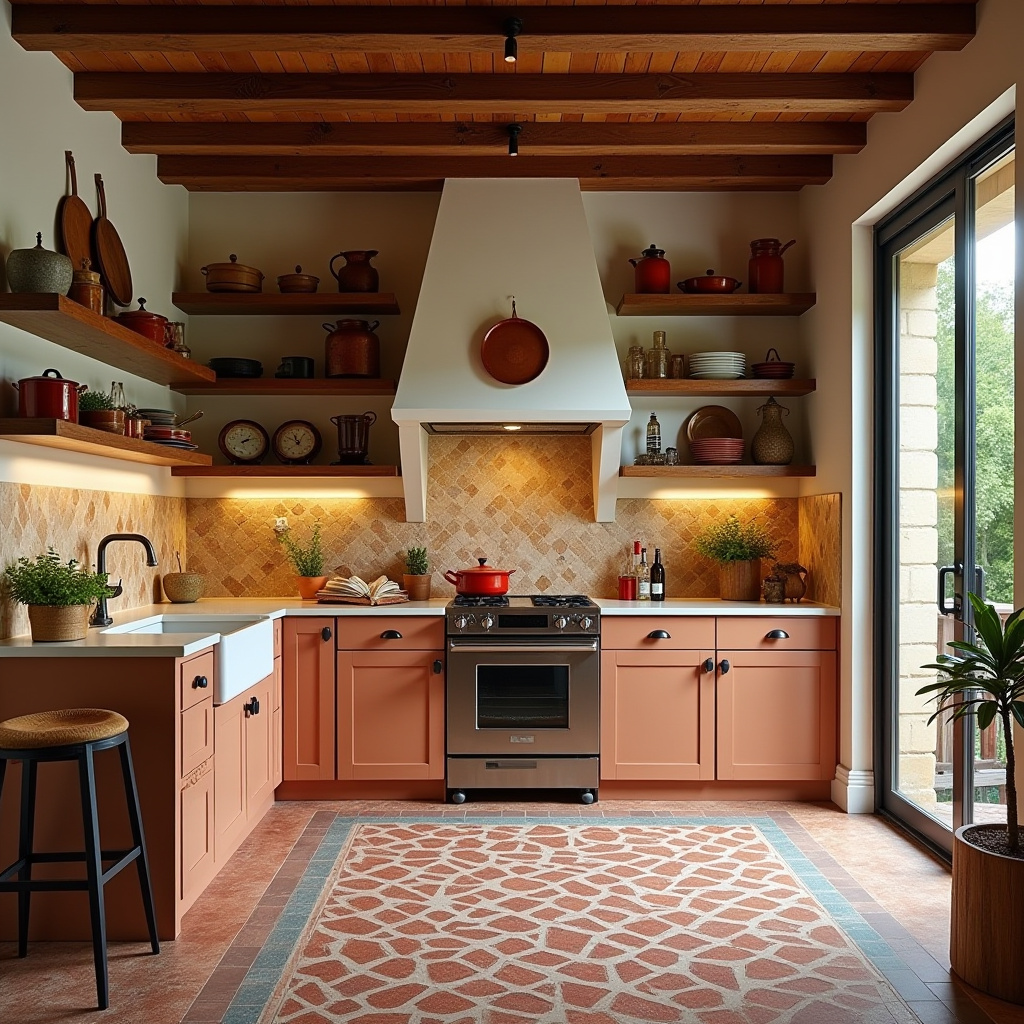 boho farmhouse kitchen decor 11